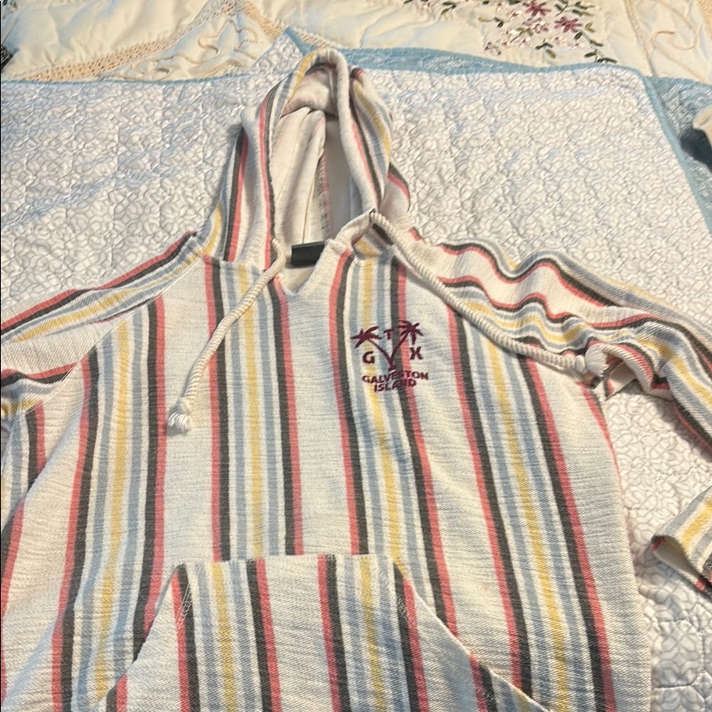 MV Sport Striped Hoodie